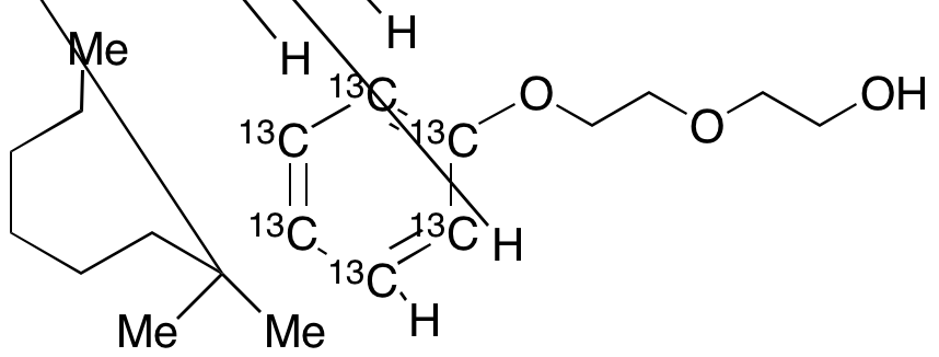 4-(1,1-Dimethylheptyl)phenol-13C6 Diethoxylate