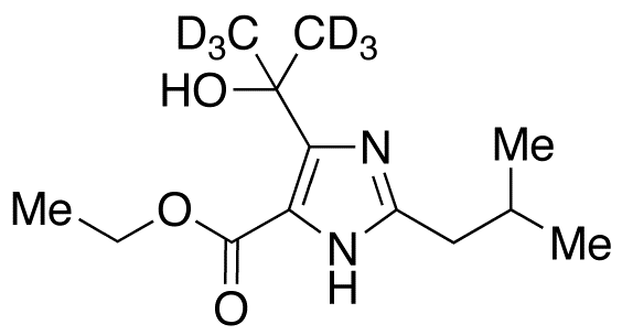 4-[1-Hydroxy-1-(methylethyl-d6)]-2-isobutyl-1H-imidazole-5-carboxylic Acid Ethyl Ester