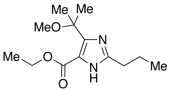 4-(1-Methoxy-1-methylethyl)-2-propyl-1H-imidazole-5-carboxylic Acid Ethyl Ester