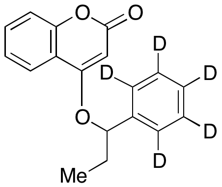 4-(1-Phenylpropoxy)-2H-chromen-2-one-d5