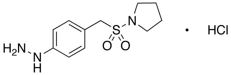 4-(1-Pyrrolidinylsulforylmenthyl)phenylhydrazine Hydrochloride