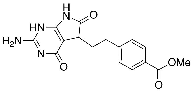 4-[2-(2-Amino-4,5,6,7-tetrahydro-4,6-dioxo-3H-pyrrolo[2,3-d]pyrimidin-5-yl)ethyl]benzoic Acid Methyl Ester