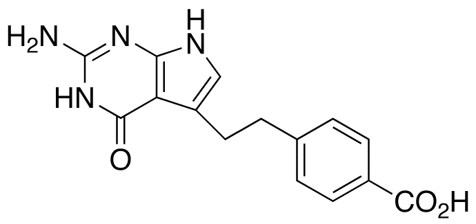 4-[2-(2-Amino-4,7-dihydro-4-oxo-3H-pyrrolo[2,3-d]pyrimidin-5-yl)ethyl]benzoic Acid