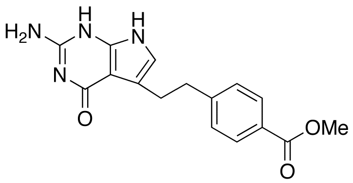 4-[2-(2-Amino-4,7-dihydro-4-oxo-3H-pyrrolo[2,3-d]pyrimidin-5-yl)ethyl]benzoic Acid Methyl Ester