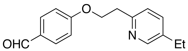 4-[2-(5-Ethyl-2-pyridinyl)ethoxy]benzaldehyde