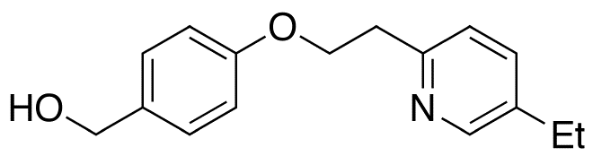 4-[2-(5-Ethyl-2-pyridinyl)ethoxy]benzenemethanol