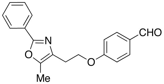 4-[2-(5-Methyl-2-phenyloxazol-4-yl)ethoxy]benzaldehyde