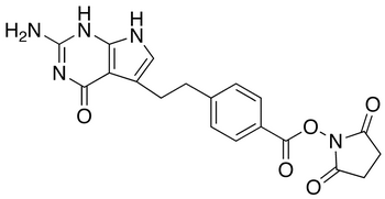 4-[2’-(7’’-Deazaguanine)ethyl]benzoic Acid N-Hydroxysuccinimide Ester