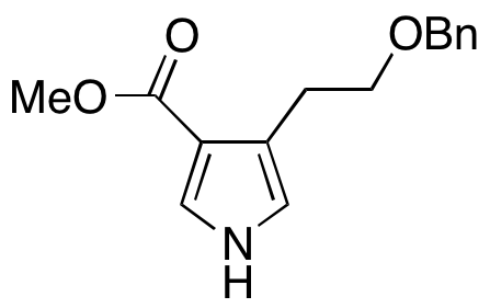 4-(2-(Benzyloxy)ethyl)-1H-pyrrole-3-carboxylic Acid Methyl Ester