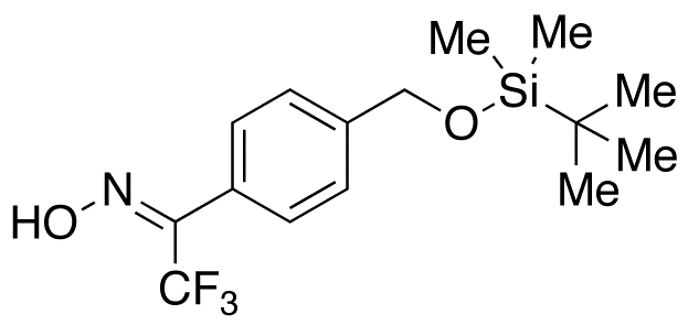 4-(2,2,2-Trifluoroethyl-1-oxime)benzyl Alcohol tert-Butyl(dimethyl)silyl Ether