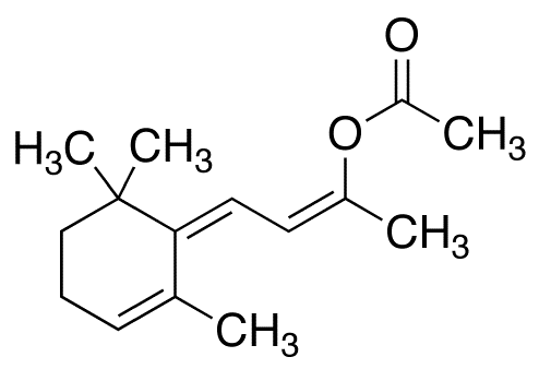 4-(2,6,6-Trimethyl-2-cyclohexen-1-ylidene)-2-acetoxybut-2-ene