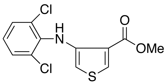 4-(2,6-Dichloroanilino)-3-thiophenecarboxylic Acid Methyl Ester