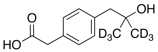 4-(2-Hydroxy-2-methylpropyl)-benzeneacetic Acid-d6