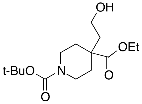 4-(2-Hydroxyethyl)-1,4-Piperidinedicarboxylic Acid  1-(1,1-Dimethylethyl) 4-Ethyl Ester