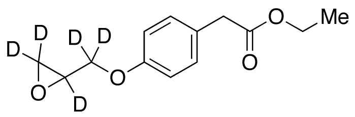 4-(2-Oxiranylmethoxy-d5)benzeneacetic Acid Ethyl Ester