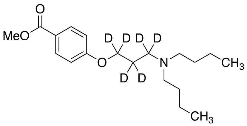 4-[3-(Dibutylamino)propoxy]benzoic Acid-d6 Methyl Ester