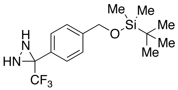 4-[3-(Trifluoromethyl)-3H-diaziridine]benzyl Alcohol tert-Butyl(dimethyl)silyl Ether