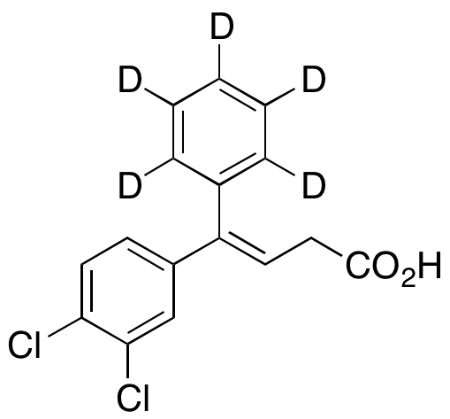 4-(3,4-Dichlorophenyl)-4-phenyl-d5-but-3-enoic Acid