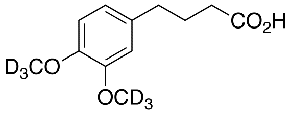 4-(3,4-Dimethoxyphenyl)butanoic Acid-d6