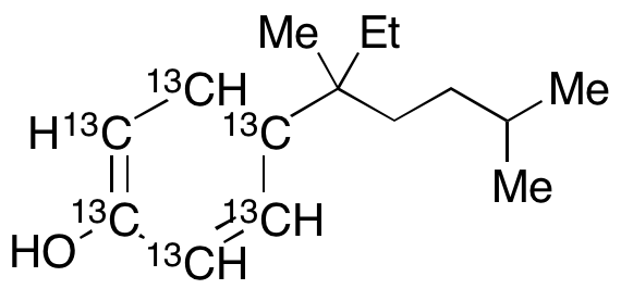 4-(3’,6’-Dimethyl-3’-heptyl)phenol-13C6