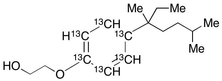 4-(3’,6’-Dimethyl-3’-heptyl)phenol Monoethoxylate-13C6