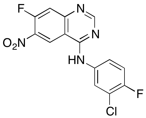 4-(3-Chloro-4-fluorophenylamino)-7-fluoro-6-nitroquninazoline