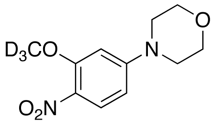 4-(3-Methoxy-4-nitrophenyl)morpholine-d3