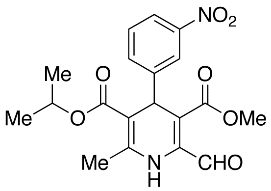 4-(3-Nitrophenyl)-2-formyl-6-methyl-1,4-dihydropyridine-3,5-dicarboxylic Acid 5-Isopropyl Ester 3-Methyl Ester