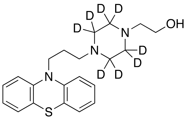 4-(3-Phenothiazin-10-ylpropyl)-1-piperazineethanol-d8