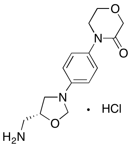 4-[4-[(5R)-5-(Aminomethyl)-2-oxo-3-oxazolidinyl]phenyl]-3-morpholinone Hydrochloride