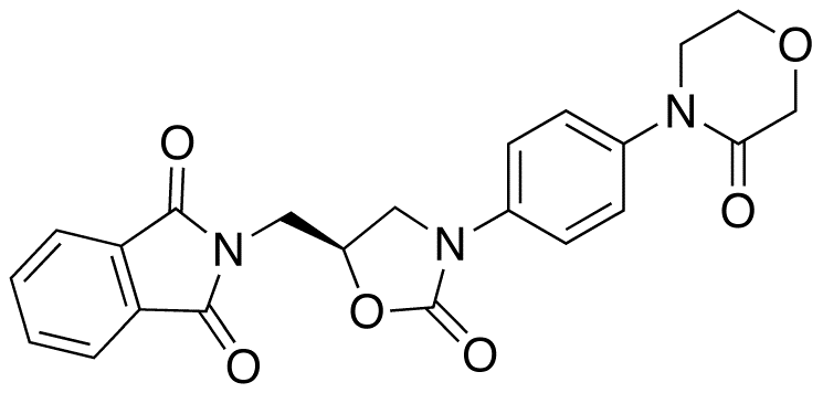 4-[4-[(5S)-5-Phthalimidomethyl-2-oxo-3-oxazolidinyl]phenyl]-3-morpholinone