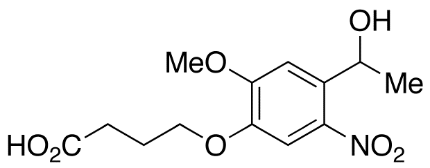 4-[4-(1-Hydroxyethyl)-2-methoxy-5-nitrophenoxy]butanoic Acid