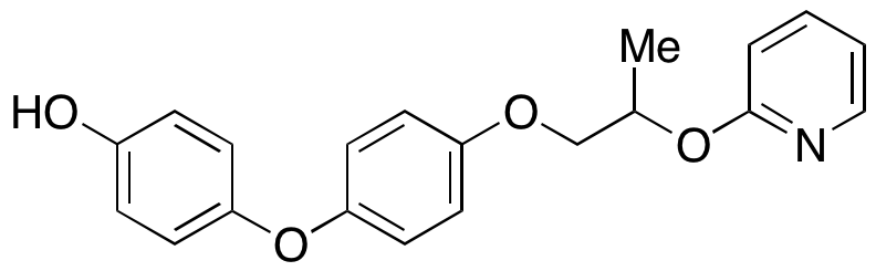 4-[4-[2-(2-Pyridinyloxy)propoxy]phenoxy]phenol