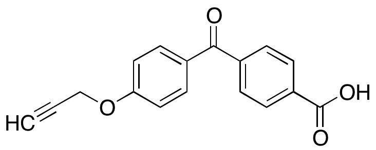 4-[4-(2-Propyn-1-yloxy)benzoyl]benzoic Acid