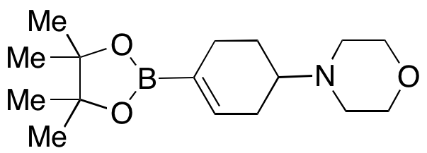 4-[4-(4,4,5,5-Tetramethyl-[1,3,2]dioxaborolan-2-yl)cyclohex-3-en-1-yl]morpholine