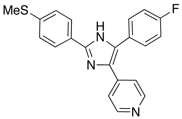 4-[4-(4-Fluorophenyl)-2-[4-(methylthio)phenyl]-1H-imidazol-5-yl]pyridine