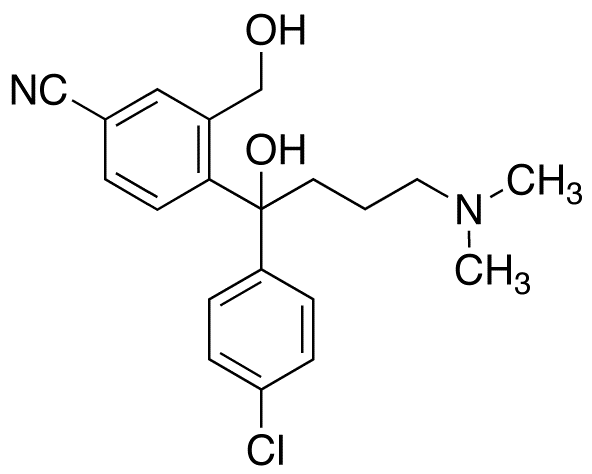 4-[4-(Dimethylamino)-1-(4’-chlorophenyl)-1-hydroxybutyl]-3-(hydroxymethyl)-benzonitrile