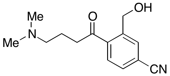 4-[4-(Dimethylamino)-1-oxobutyl]-3-(hydroxymethyl)benzonitrile