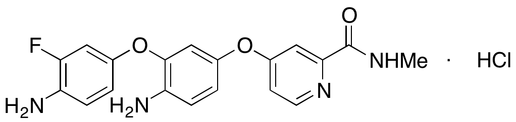 4-(4-Amino-3-(4-amino-3-fluorophenoxy)phenoxy)-N-methylpicolinamide Hydrochloride