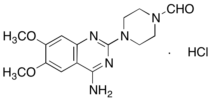 4-(4-Amino-6,7-dimethoxy-2-quinazolinyl)-1-piperazinecarboxaldehyde Hydrochloride