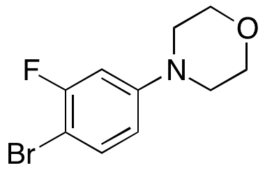 4-(4-Bromo-3-fluorophenyl)morpholine