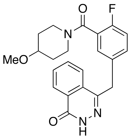 4-[4-Fluoro-3-[(4-methoxypiperidin-1-yl)carbonyl]benzyl]phthalazin-1(2H)-one