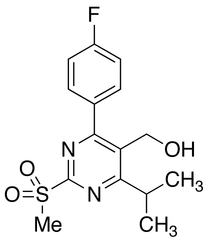 4-(4-Fluorophenyl)-5-hydroxymethyl-6-isopropyl-2-methylsulfonylpyrimidine