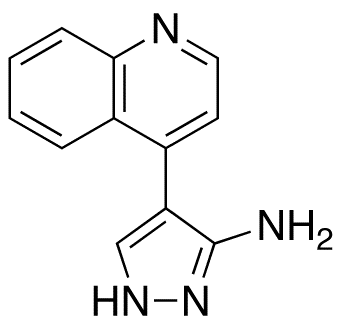 4-(4-Quinolinyl)-1H-pyrazol-3-amine