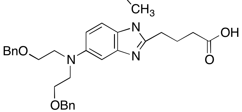 4-(5-(Bis(2-(benzyloxy)ethyl)amino)-1-methyl-1H-benzo[d]imidazol-2-yl)butanoic Acid