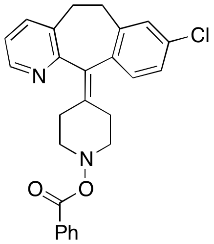 4-(8-Chloro-5H-benzo[5,6]cyclohepta[1,2-b]pyridin-11(6H)-ylidene)piperidin-1-yl Benzoate