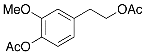 4-(Acetyloxy)-3-methoxybenzenethanol Acetate