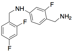 4-(Aminomethyl)-N-(2,4-difluorobenzyl)-3-fluoroanaline Hydrochloride