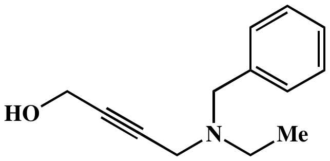 4-(Benzyl(ethyl)amino)but-2-yn-1-ol