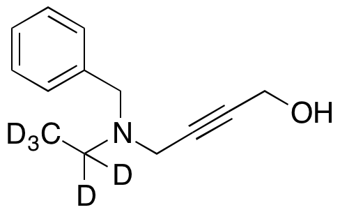 4-(Benzyl(ethyl-d5)amino)but-2-yn-1-ol